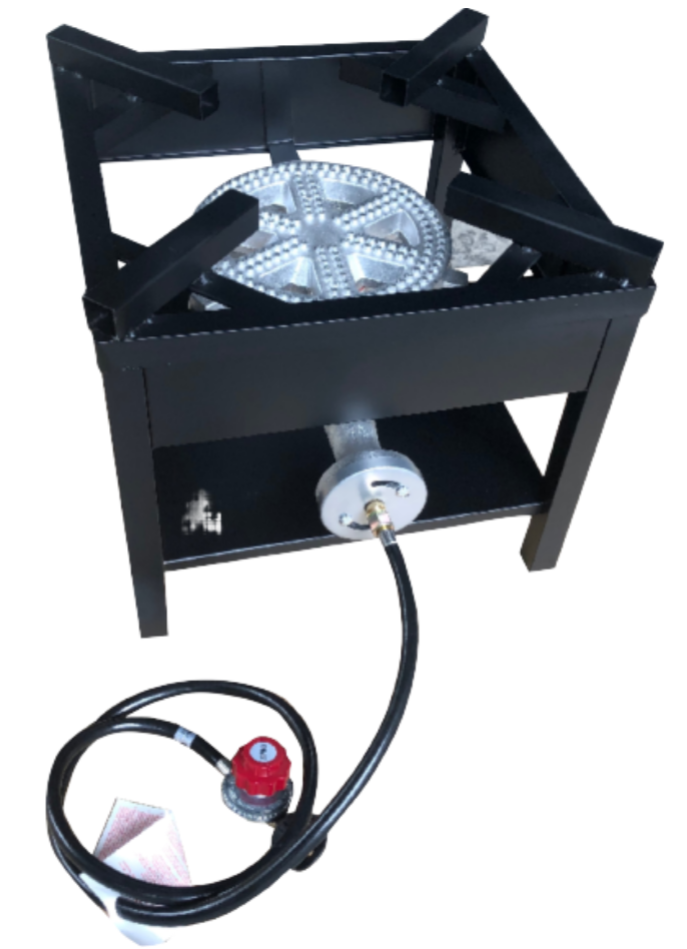 ZB-109: Outdoor High Pressure Propane Burner with Heavy Duty Square Stand