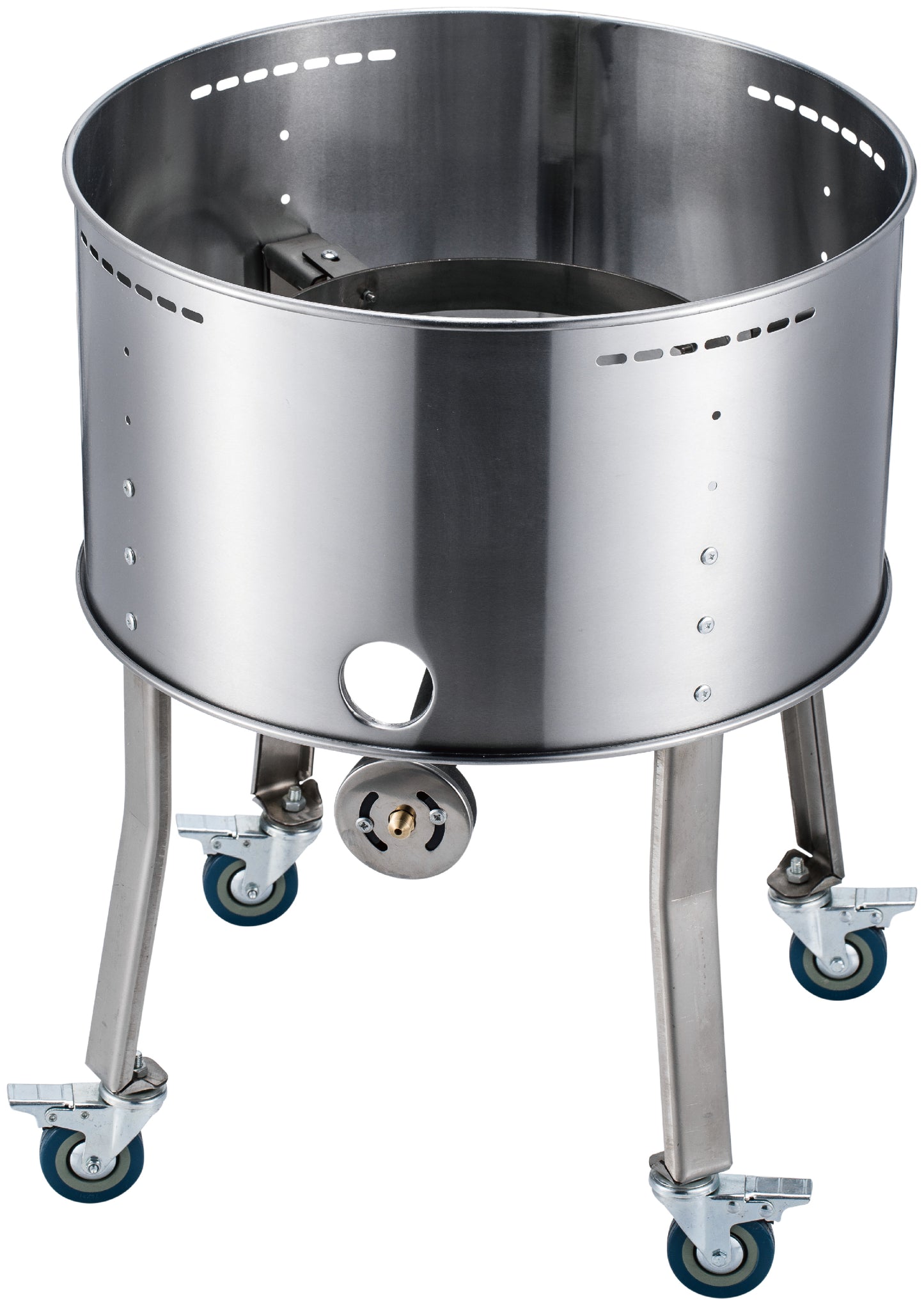 ZB-122: Outdoor Stainless Steel Large Burner with 4 Moveable Legs