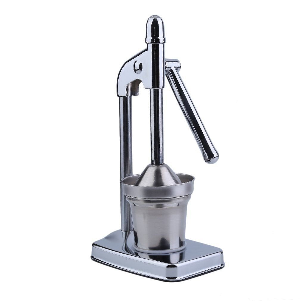 ZJ-802: Manual Citrus Juicer - Iron Base and Stainless Steel Cup