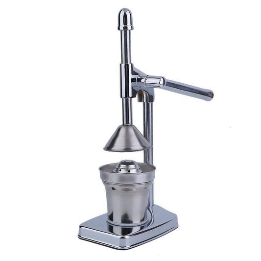 ZJ-802: Manual Citrus Juicer - Iron Base and Stainless Steel Cup