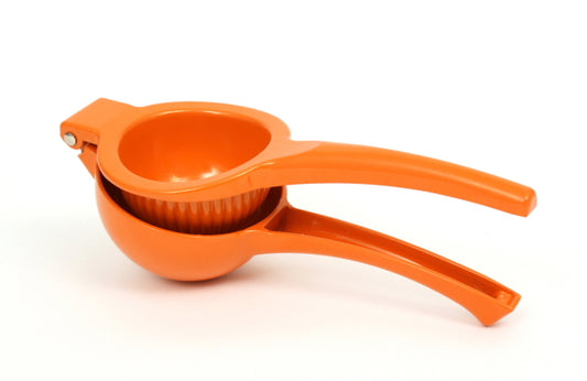 ZJ-803: Orange Aluminum Manual Squeezer