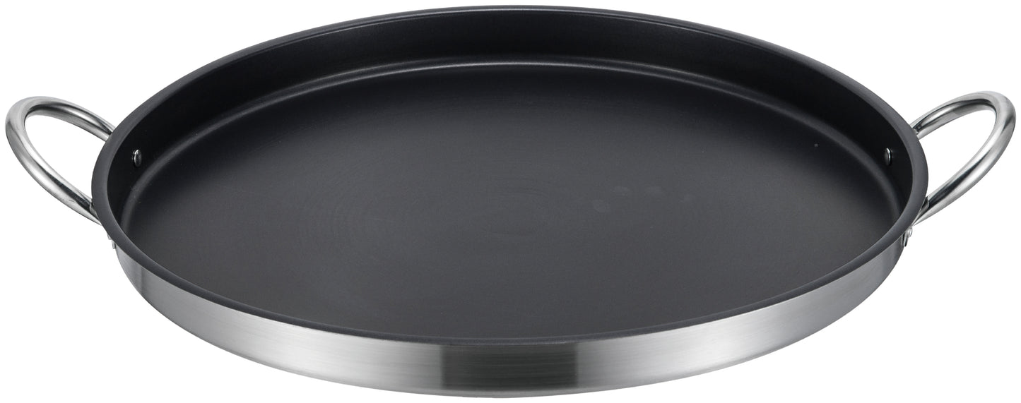 ZC-507, ZC-508, ZC-509: Nonstick Stainless Steel Flat Comal