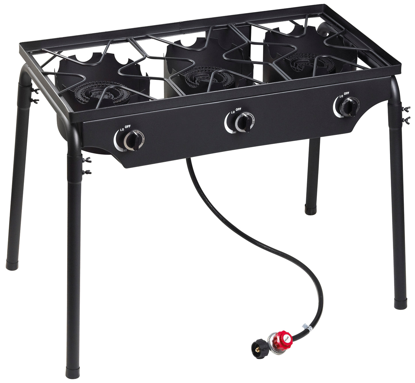 ZB-105: Outdoor Triple High Pressure Propane Burner with Stand