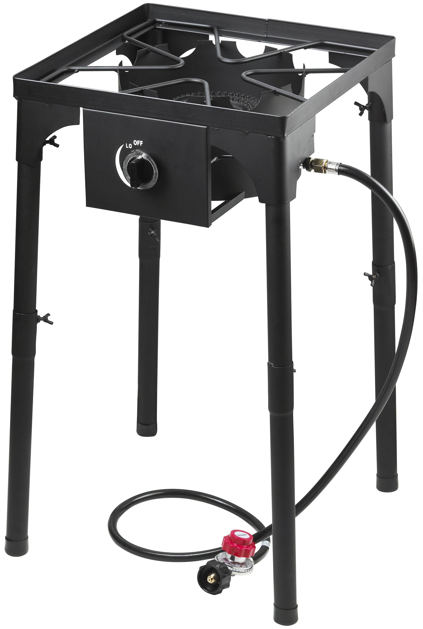 ZB-107: Outdoor High Pressure Propane Burner with Adjustable Square Stand