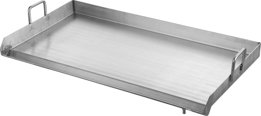 ZC-502S, ZC-502D: Double Burner Stainless Steel Griddle Comal