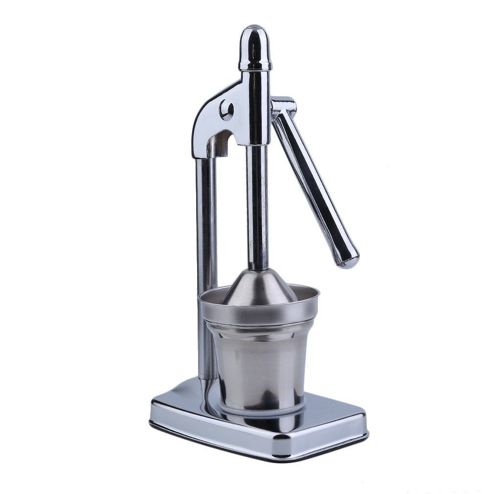 ZJ-802: Manual Citrus Juicer - Iron Base and Stainless Steel Cup
